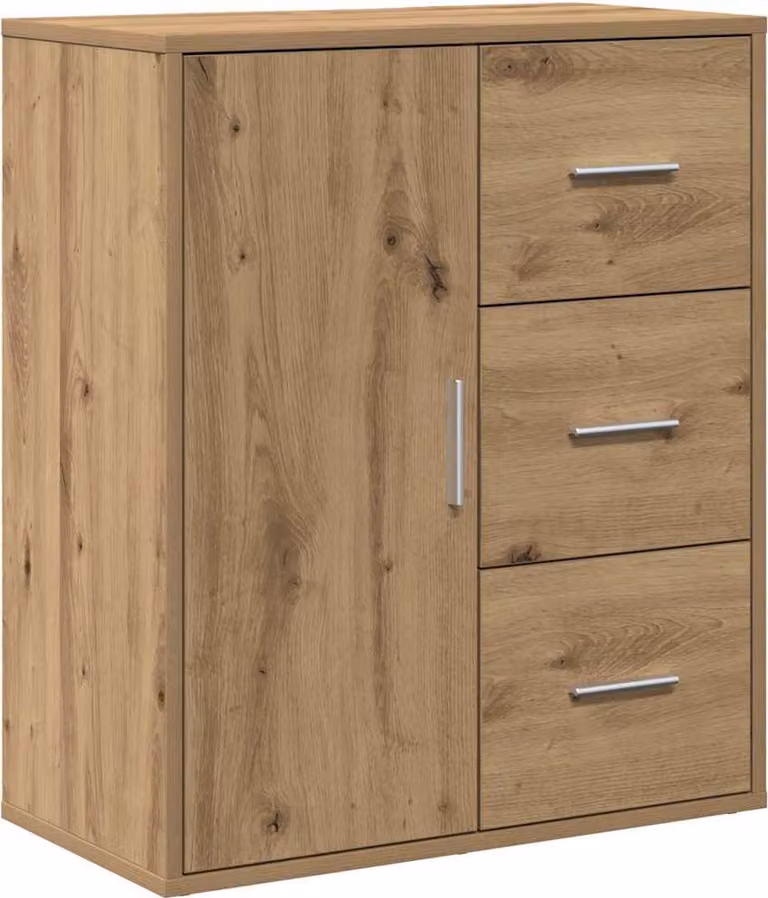 Credenza Rovere artigianale 60 x 31 x 70 cm Legno multistrato