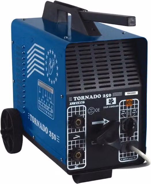 Saldatrice a Elettrodi MMA Awelco Tornado 250 Blu 220/400V