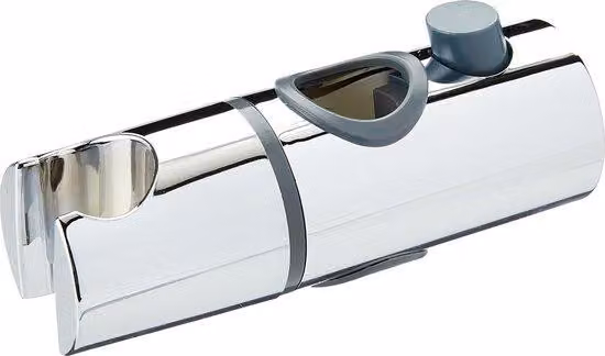 Asta doccia con scritte colorate e regolatore per tubo del soffione da 22 mm