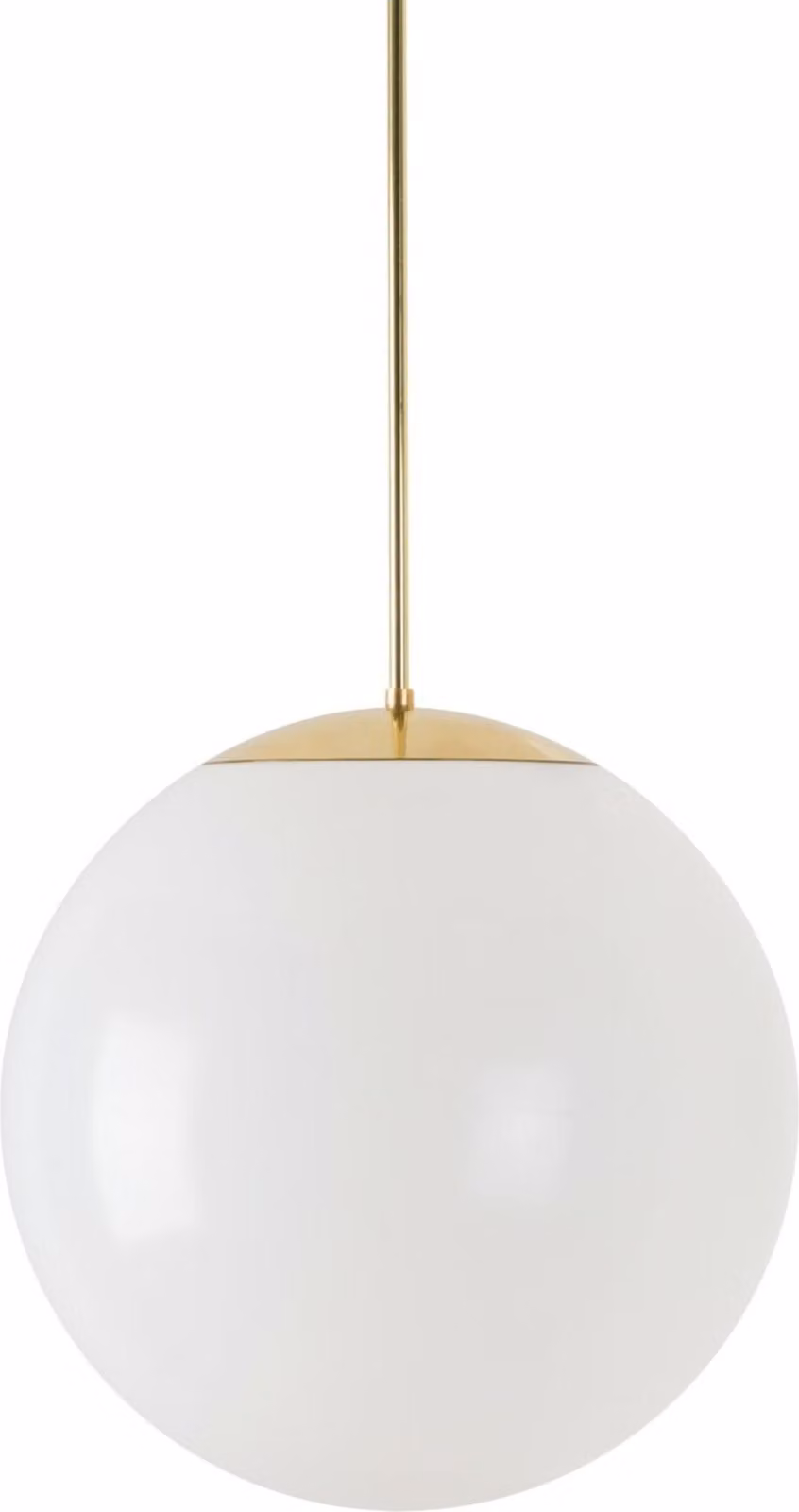 OSMONT ISI62923 ISIS P3 HP apparecchio a sospensione in plastica ottone lucido / bianco IP40 4000 K 52W LED