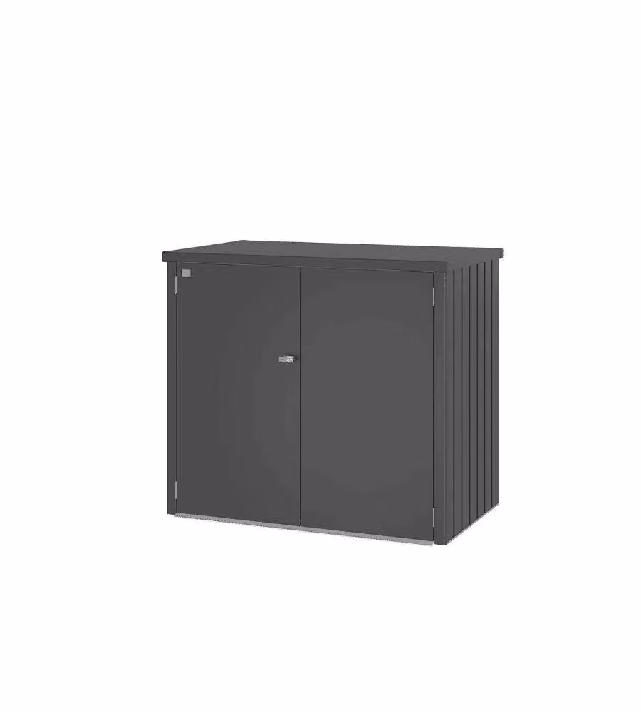 Biohort Contenitore Alex Duo Grigio Scuro Metallizzato per Pattumiera