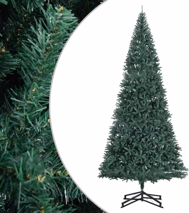 Albero di Natale artificiale con supporto Verde 500 cm PVC
