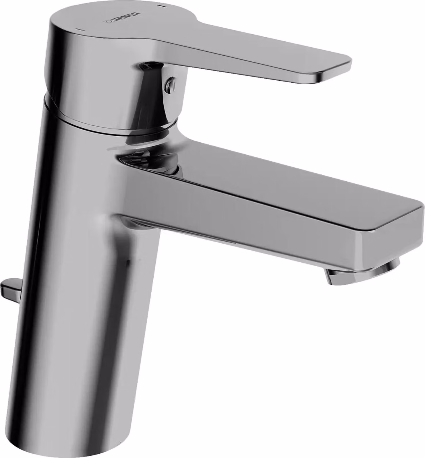 Miscelatore lavabo Hansa HANSATWEN XL 4020 Set scarico con tirante cromato, 1 pz.