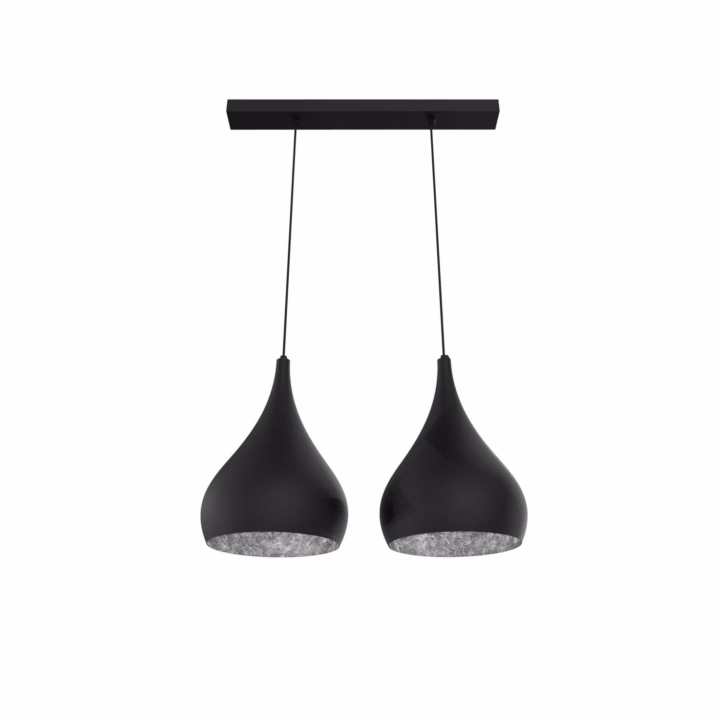 Lampada A Sospensione Calice Lineare X2 Foglie