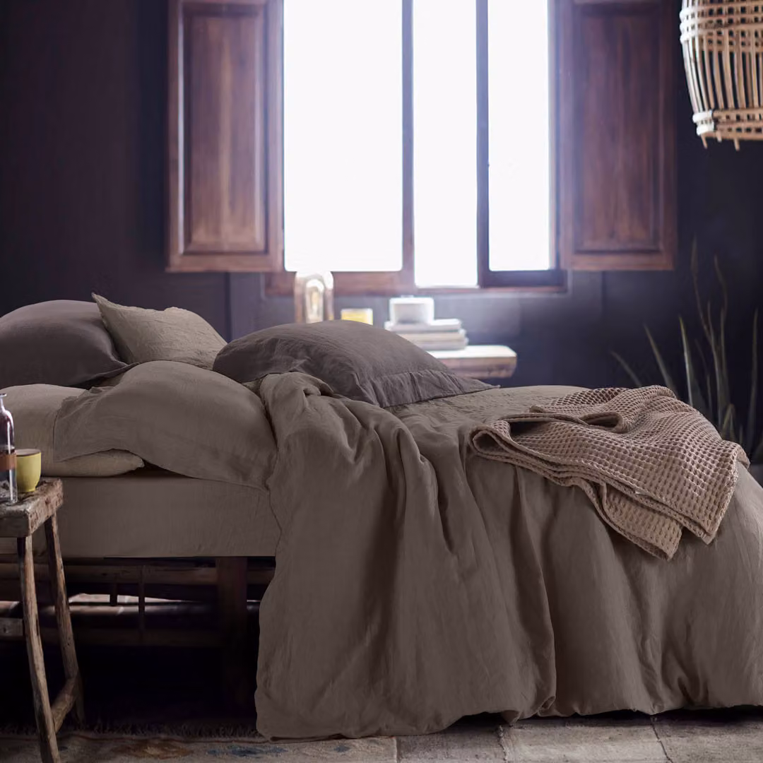 Copripiumino WASHED LINEN Orizzonte 255x205 cm