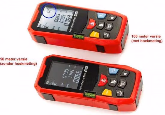 Telemetro laser HBM Professional da 100 metri