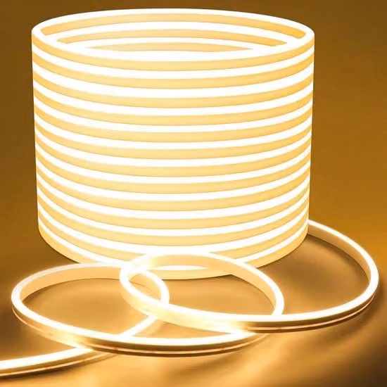 LED a LED a striscia da 10m - Bianco Caldo, Impermeabile, Flessibile per Interno e Esterno