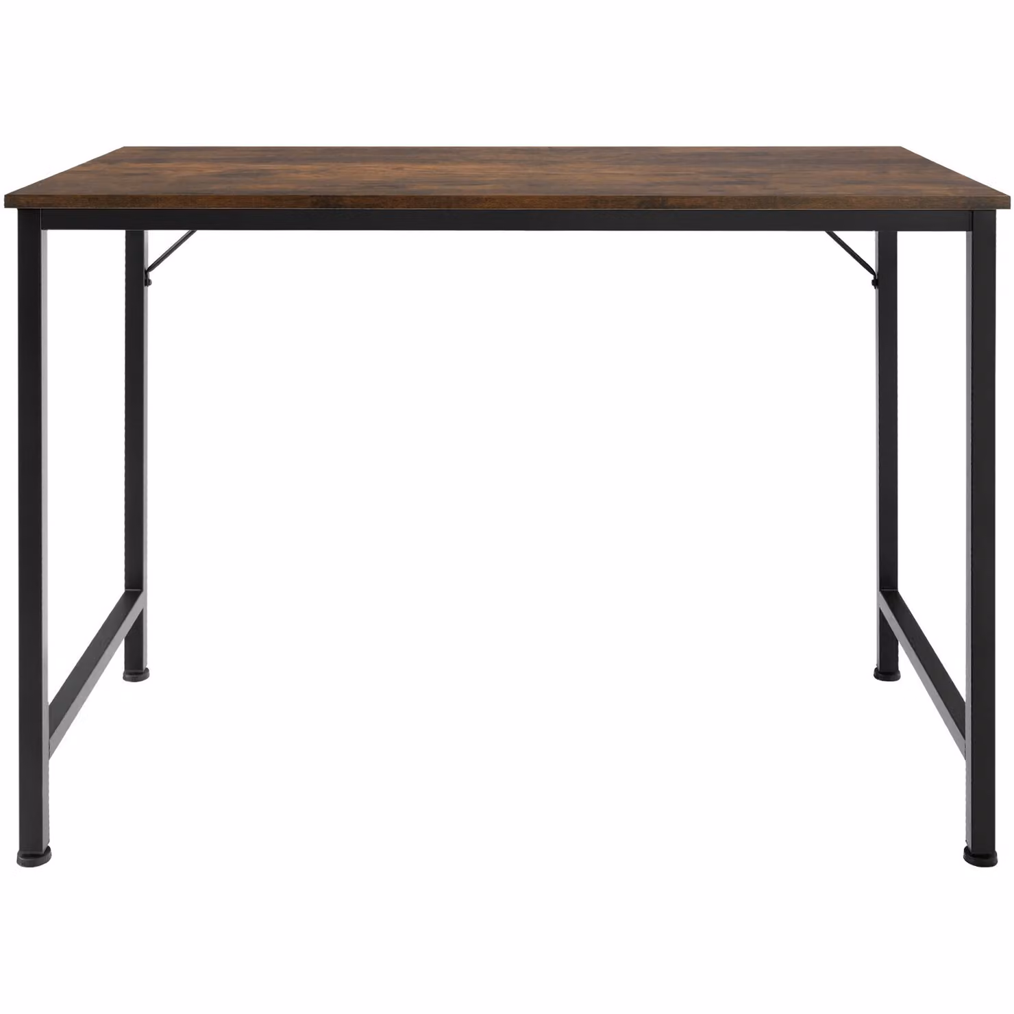 Scrivania da ufficio TecTake in stile industriale marrone con piano in MDF laminato L: 100 cm, P: 50 cm, H: 75 cm – 3
