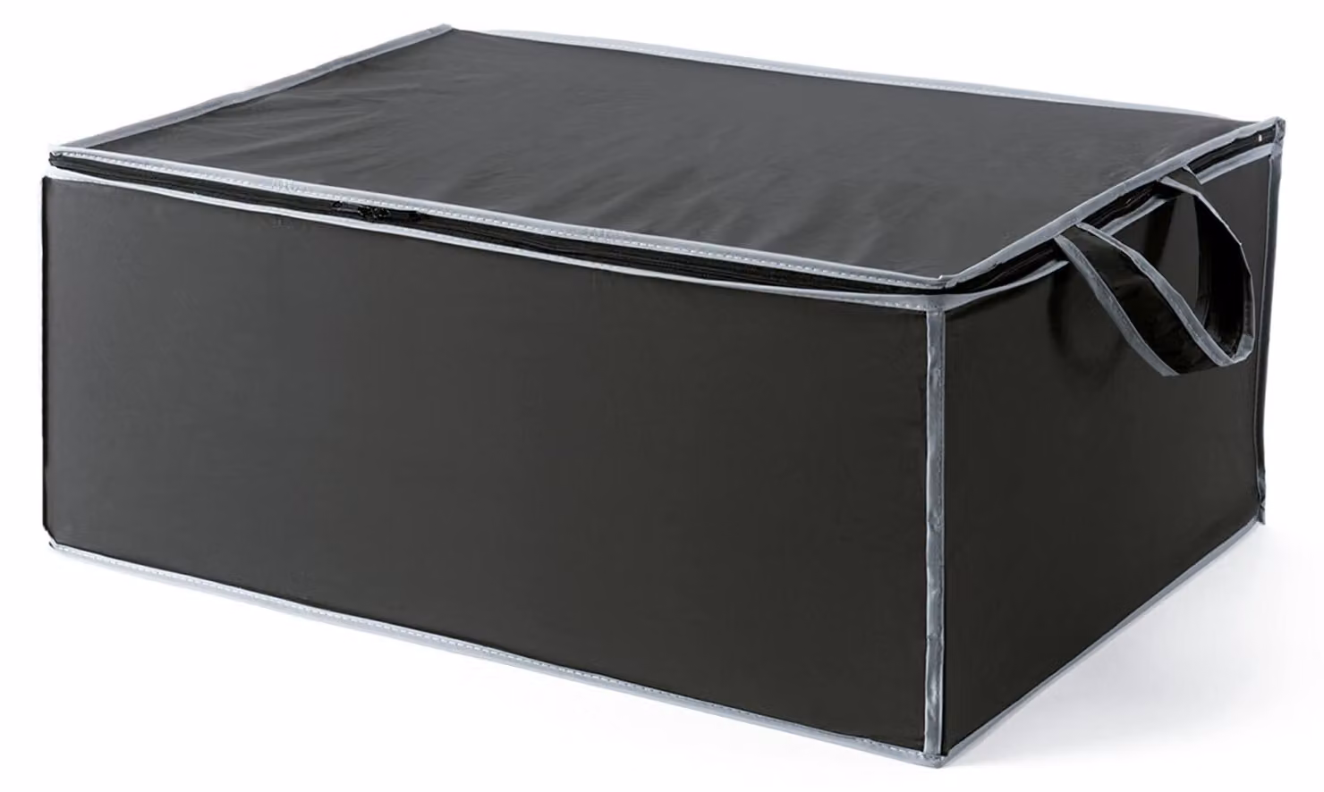 Compactor Scatole di stoccaggio - Scatola di stoccaggio per tessuti 55x45x25 cm, nero RAN6273
