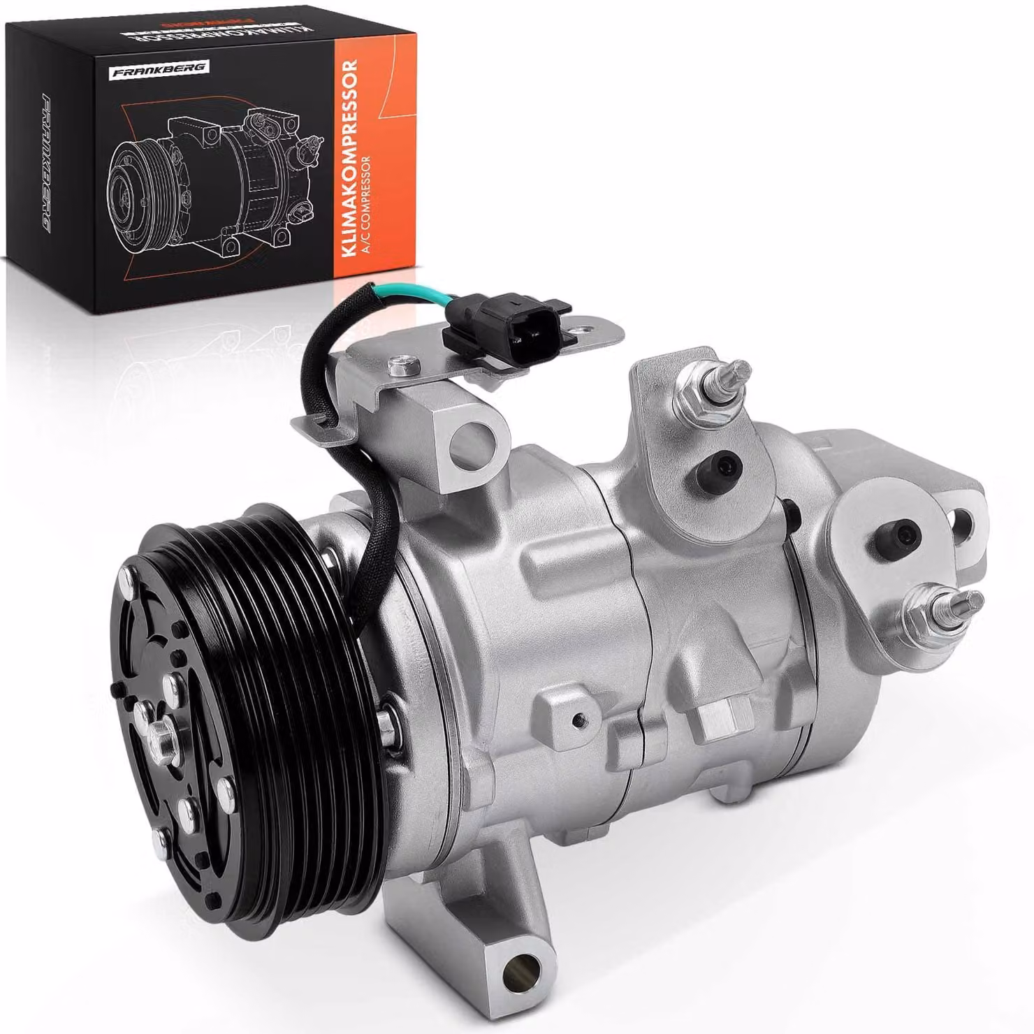 Compressore per climatizzatore, codice H1BH19D629CA, con accoppiamento magnetico