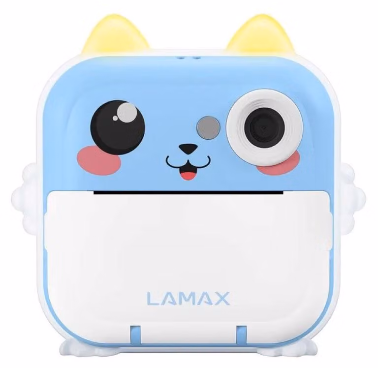 Macchina fotografica per bambini LAMAX InstaKid2 Plus, colore blu