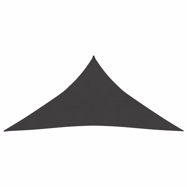 The Living Store Tenda da sole 160 g/m² antracite 3x4x4 m HDPE