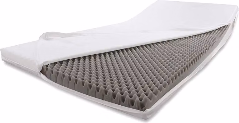 Alanpur®: Materasso in schiuma viscoelastica (100 x 190 cm), materasso pieghevole, elevatore per materasso, rinforzo per materasso, topper