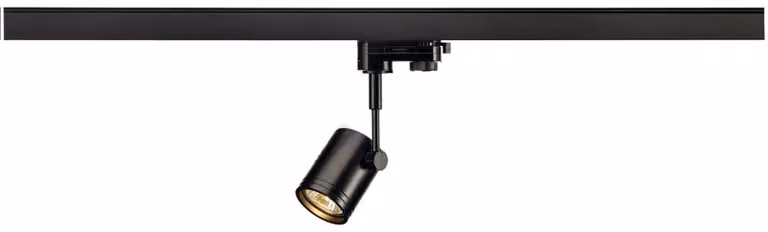Testa di lampada BIMA I, nera, GU10, max. 50W, incl. adattatore 3P