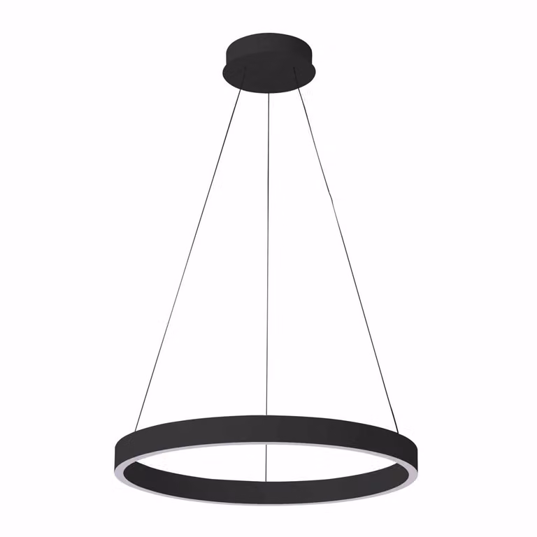 Lampada a sospensione LED 40W BRASCO DOWN PND-56215-060RPC-BK-3KS4K-TRDIMM Italux