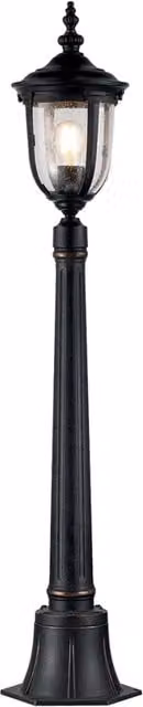 Lampione esterno classico E27 60W bronzo Cleveland Elstead
