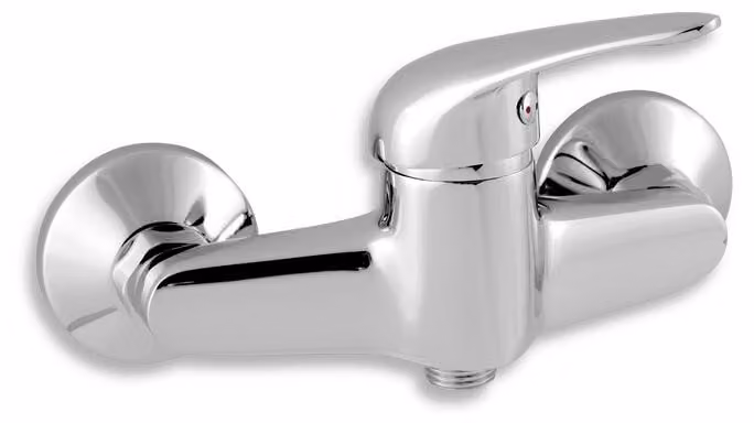 Rubinetto doccia senza accessori 150mm Titania Hit cromato