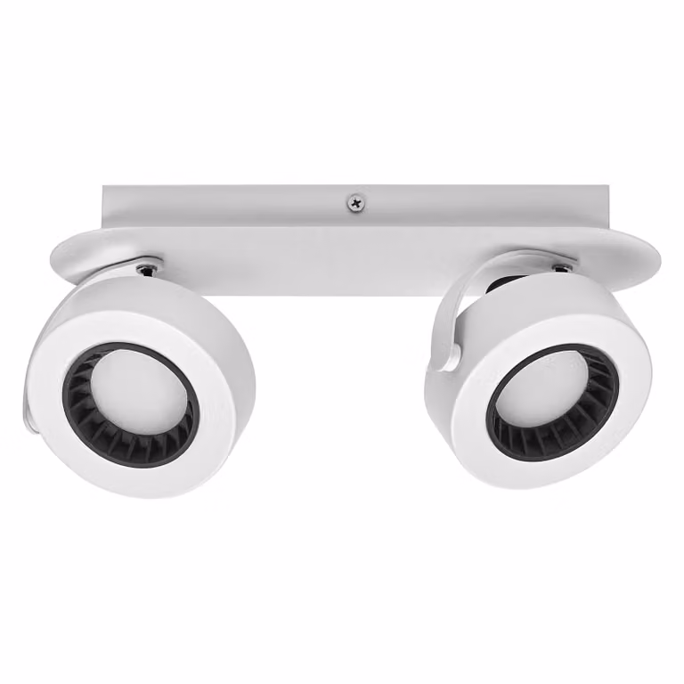 OSRAM DECOR SPOT VENUS, 10,5W, 450lm, bianco, faretto, teste regolabili, versatile, faretto per interni, colore della luce bianco caldo, ottica di alta qualità, facile installazione