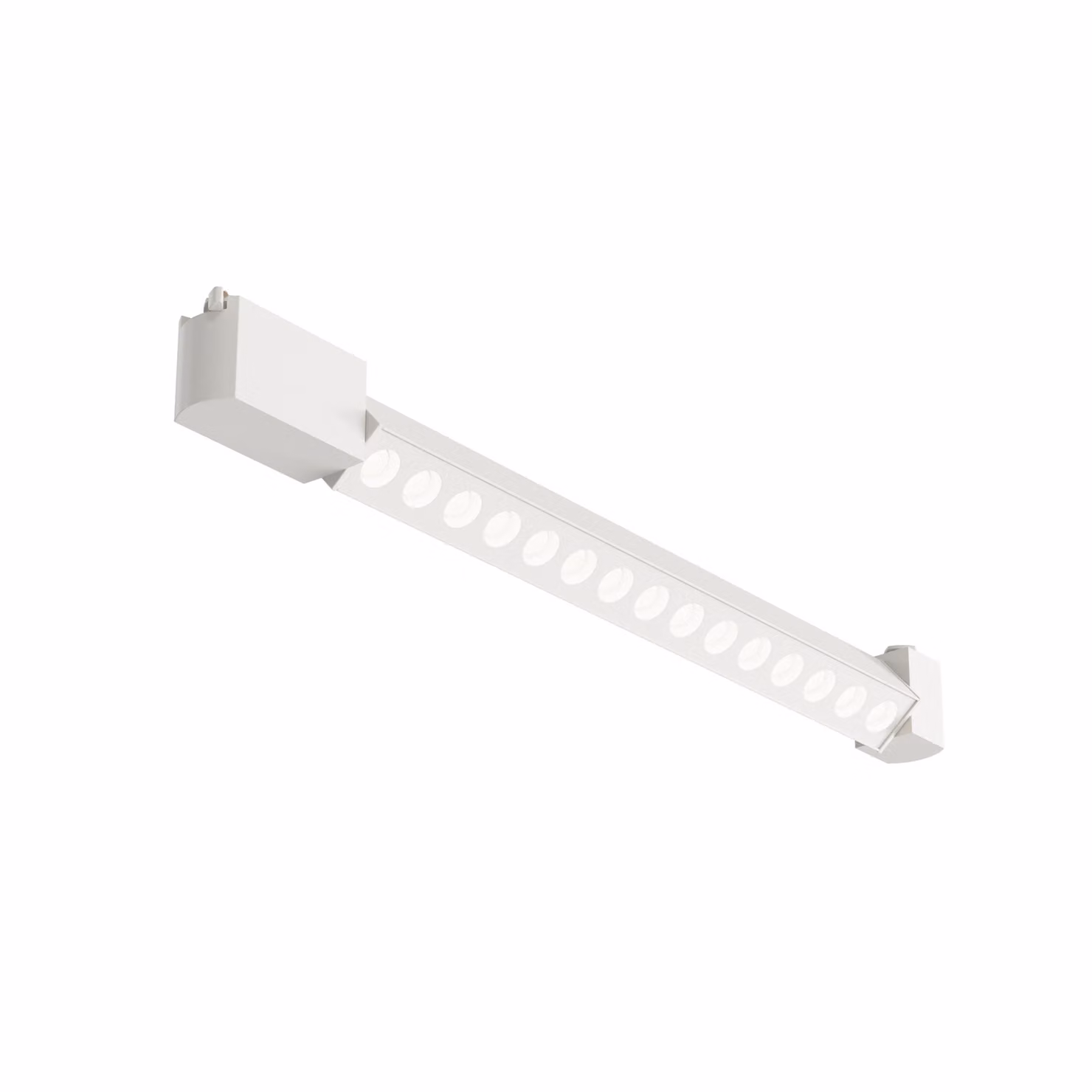 Maytoni apparecchio lineare per sistema a binario monofase UNITY Points LED rosso incl. bianco in alluminio e plastica 22W per cucina, camera da letto, soggiorno, sala da pranzo, atrio