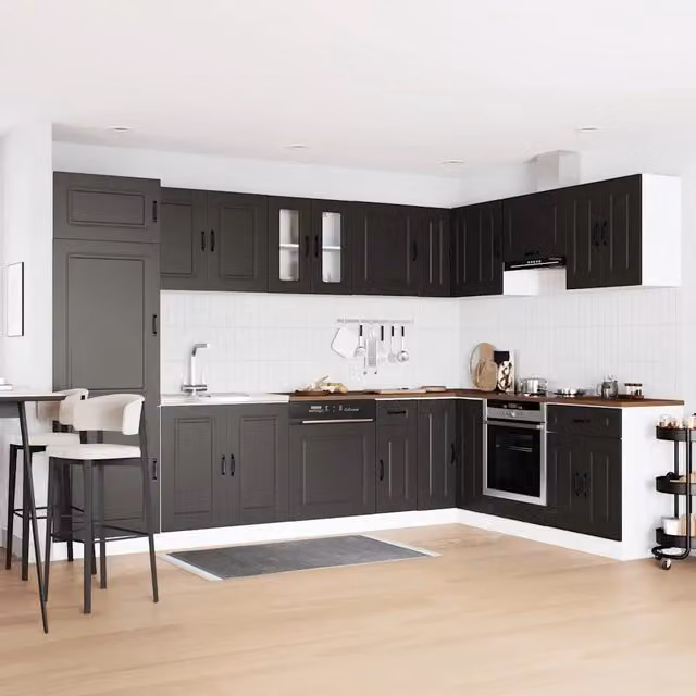 Mobile da cucina Kalmar Nero 80 x 46 x 81,5 cm 3315002