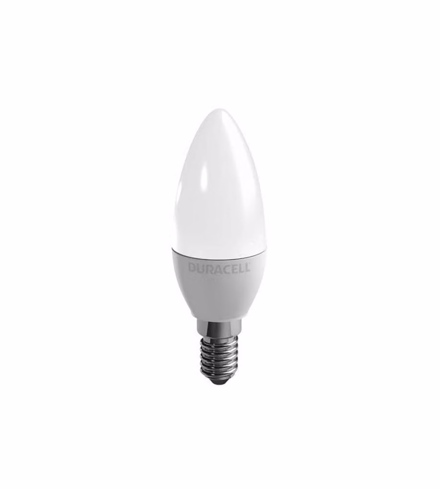 Lampada Led Oliva E14 W 6,0 4000K         Duracell