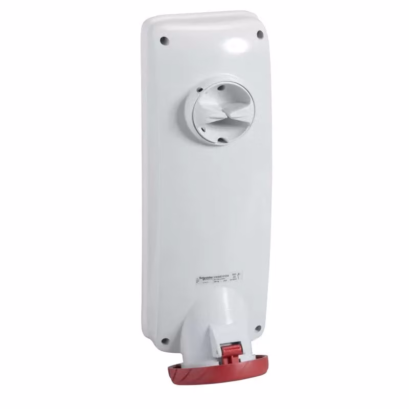 Presa da incasso con blocco di sicurezza Schneider Electric, 63 A, 3p+N+E, 380-415 V CA, IP65 PKB63T535