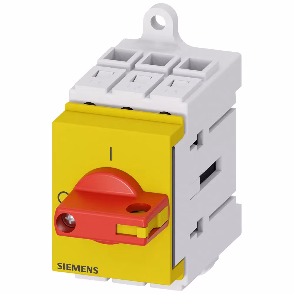 Interruttore sezionatore Siemens 3LD3, Iu 40 A, interruttore principale a 3 poli 3LD33300TK13