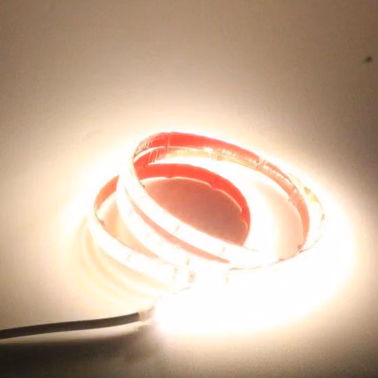 Striscia LED bianca da 1 m, impermeabile, 4000 K, con interruttore