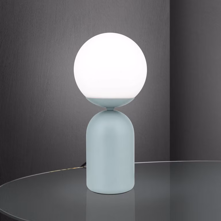 ORION Lampada da tavolo Stanley, Verde, Soggiorno / Sala da pranzo, Ceramica, Moderno, Lampada da tavolo