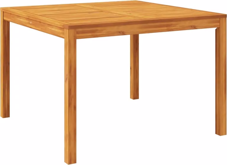 Tavolo da Pranzo da Giardino 110x110x75cm Legno Massello Acacia