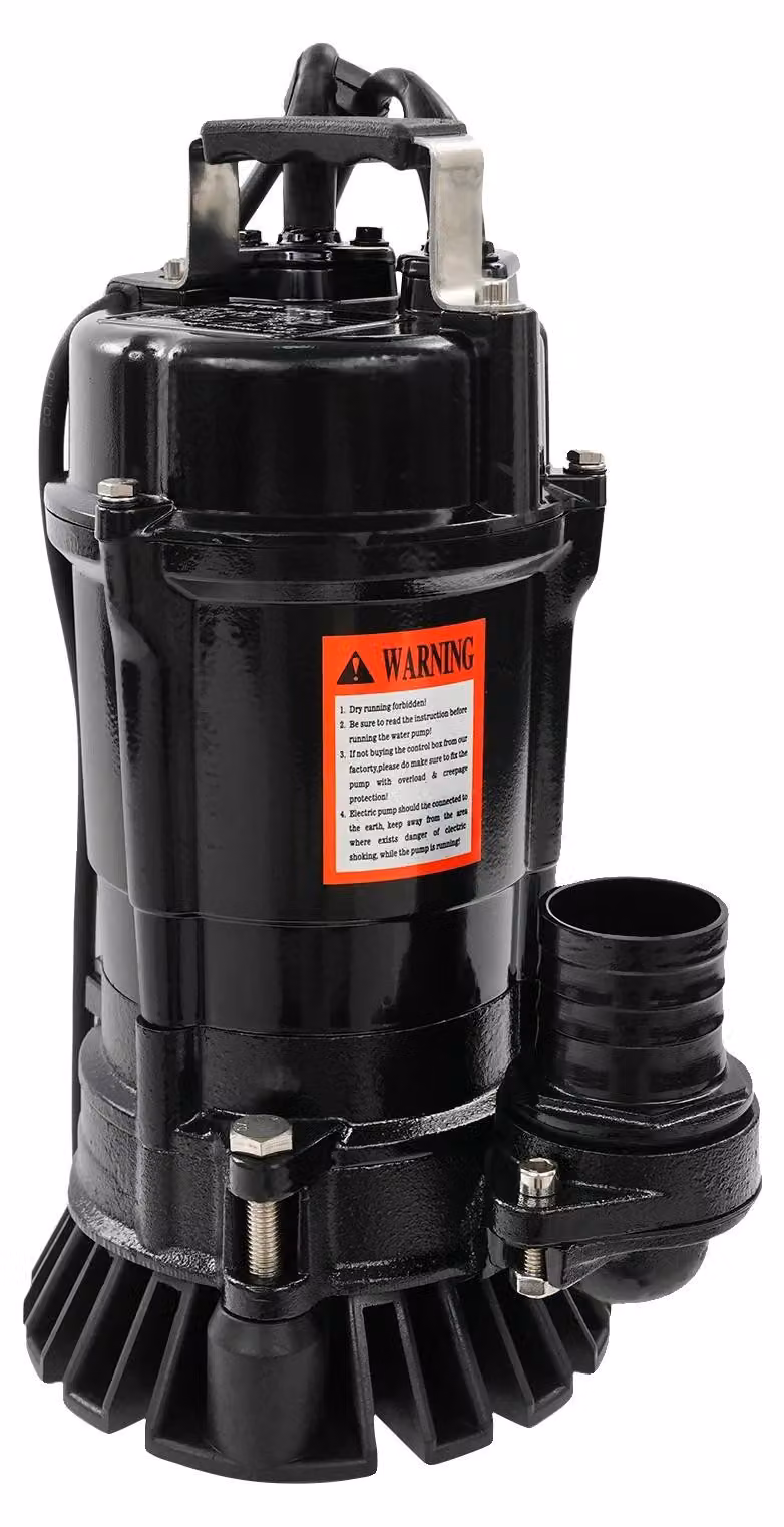 Pompa sommergibile per acque reflue, 1 cavallo vapore, 15800 litri/ora, altezza di sollevamento di 18 metri, 230 V, grado di protezione IP68