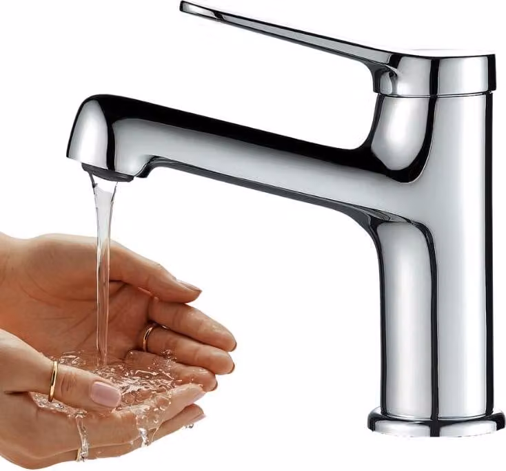 VILLA Kuchinox: miscelatore da lavabo con tappo cromato