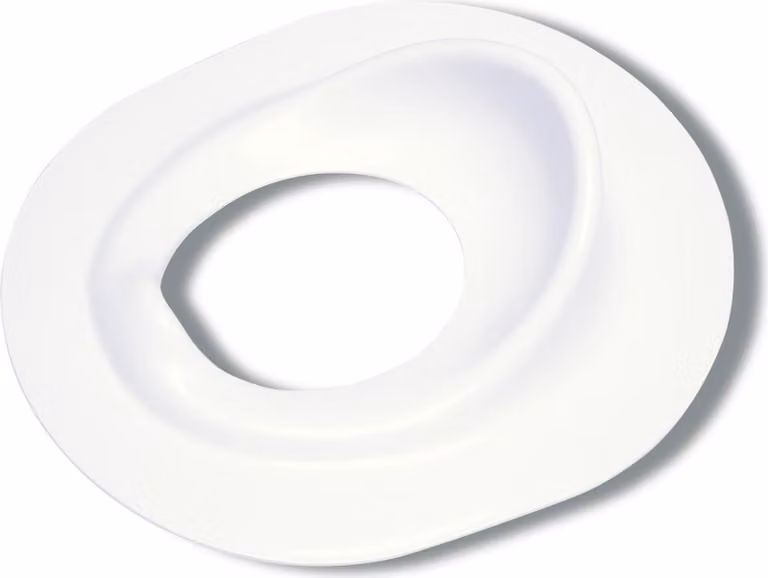 Seggiolino Tiger per WC in poliestere bianco, 448010642