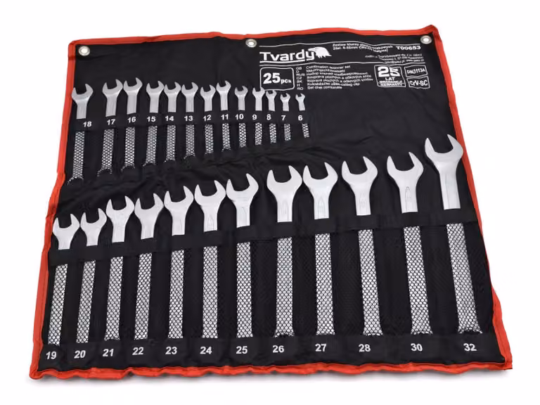 Set di chiavi 25 pz. 6-32mm CRV-CS GEKO