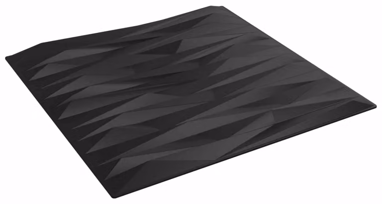 Pannelli da parete 12 pcs Pietra Nera 50 x 50 cm Schiuma XPS