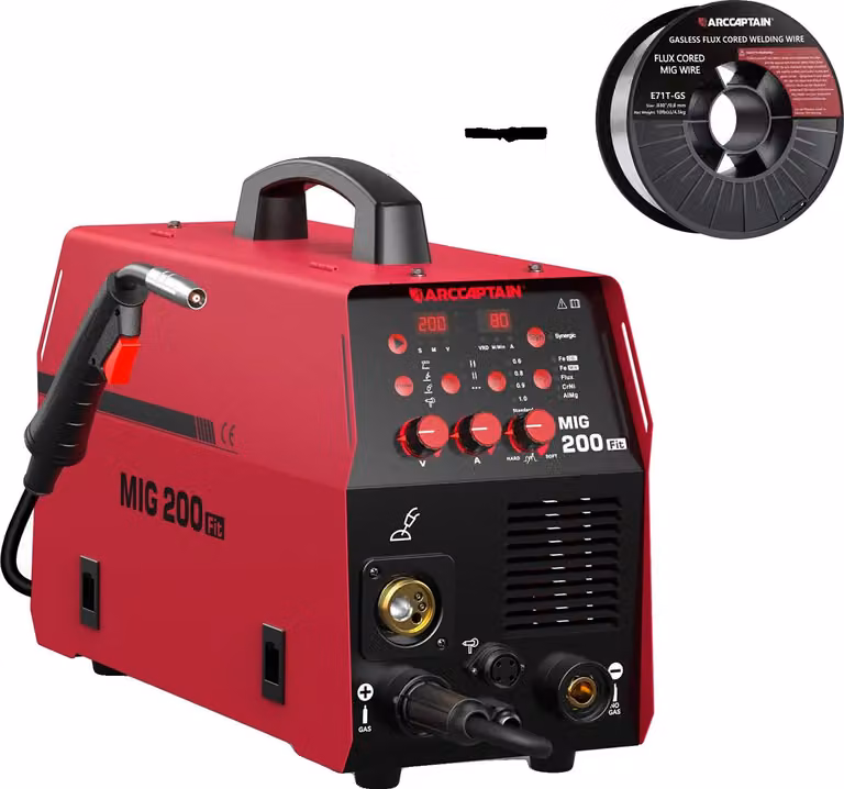 Saldatrice, funzionalità 6 in 1, uscita 200 ampere, D, D