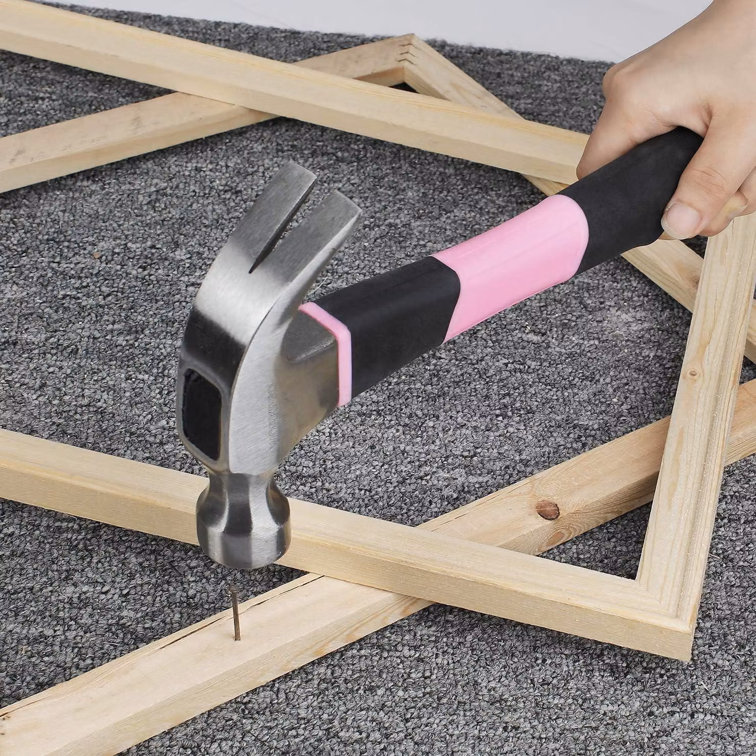 Set di attrezzi rosa per donne borsa attrezzi garage hobby riparazione kit attrezzi 103 pezzi regalo