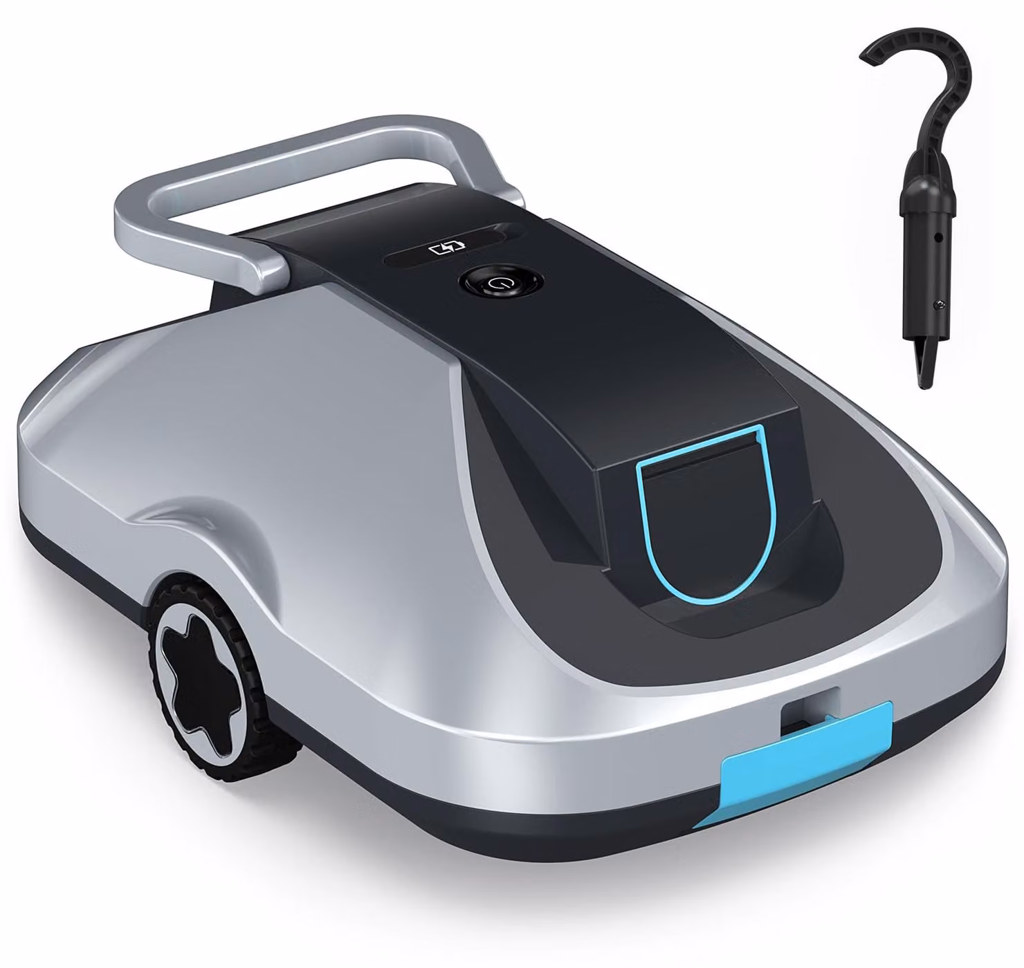 Robot per piscina, alimentato a batteria, aspirapolvere per piscina senza fili, autonomia di 200 minuti, navigazione intelligente