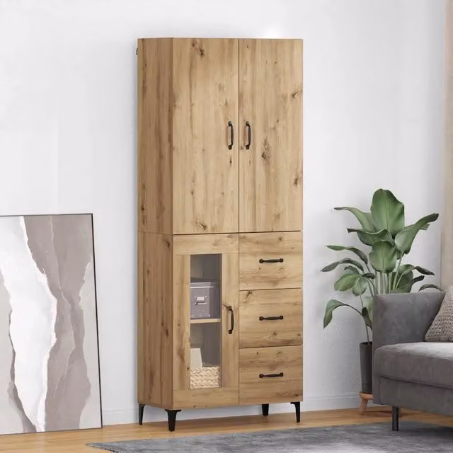 Credenza Rovere artigianale 69,5 x 34 x 180 cm 3416012