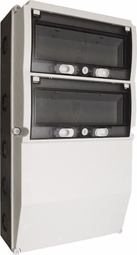 Scatola di distribuzione IP66 2x13 moduli Scatola di distribuzione Scatola di fusibili Montaggio esterno TpE 1018