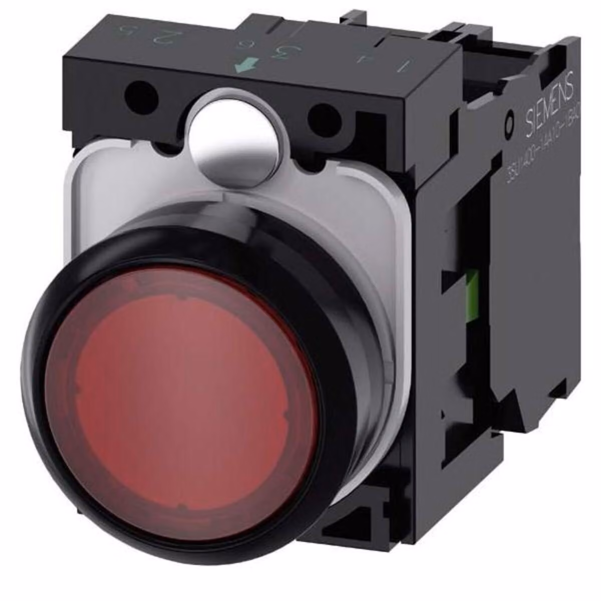 Pulsante Siemens Dig.Industr. 3SU1102-0AB20-1BA0 3SU11020AB201BA0