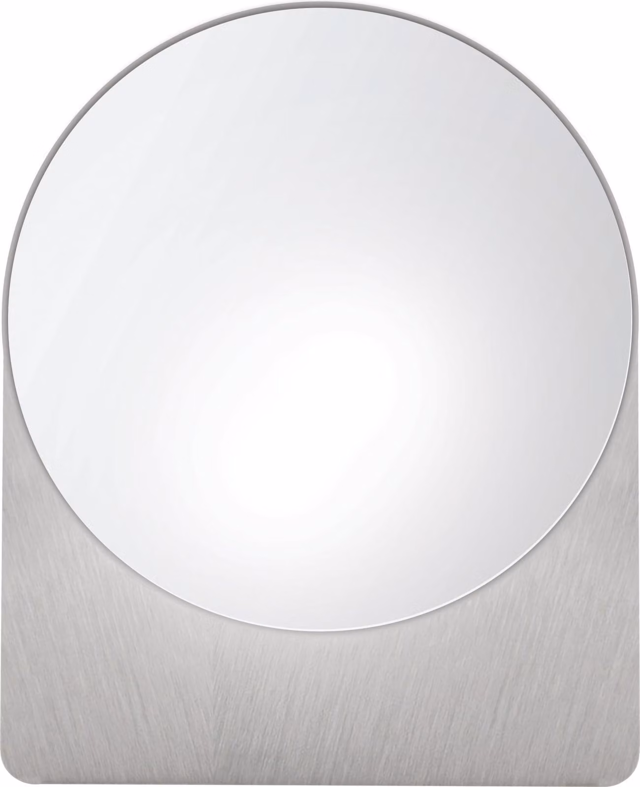 Spirella specchio per il trucco specchio cosmetico specchio da bagno "Alena" - argento spazzolato