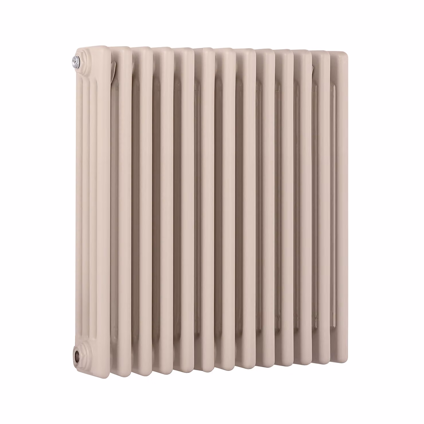 Radiatore Orizzontale a Colonne (4 Colonne) 600mm x 605mm - Rosa (Rose Petal Rosa) - Regent