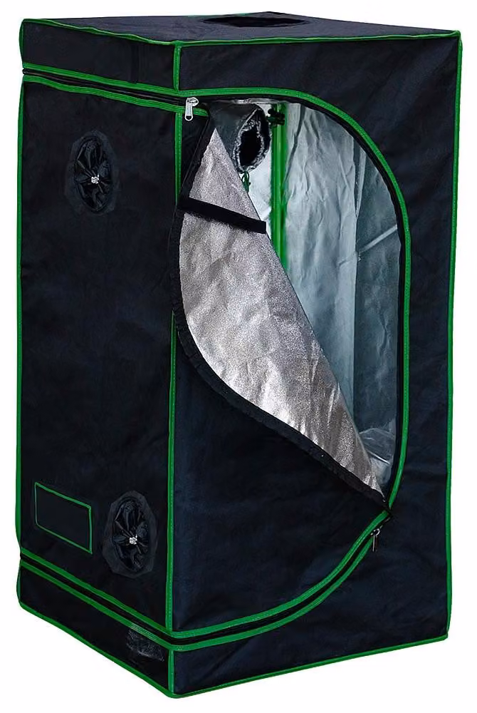 Growbox 100x200x100 cm Serra indoor Tenda per piante Armadio di coltivazione Serra