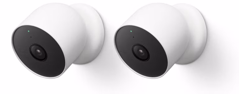 Telecamera di sorveglianza Google Nest Cam, colore: bianco