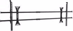 Supporto per monitor e TV da parete CHIEF Jupiter Pana 105 Black con standard VESA 1600 x 600 e portata fino a 113 kg