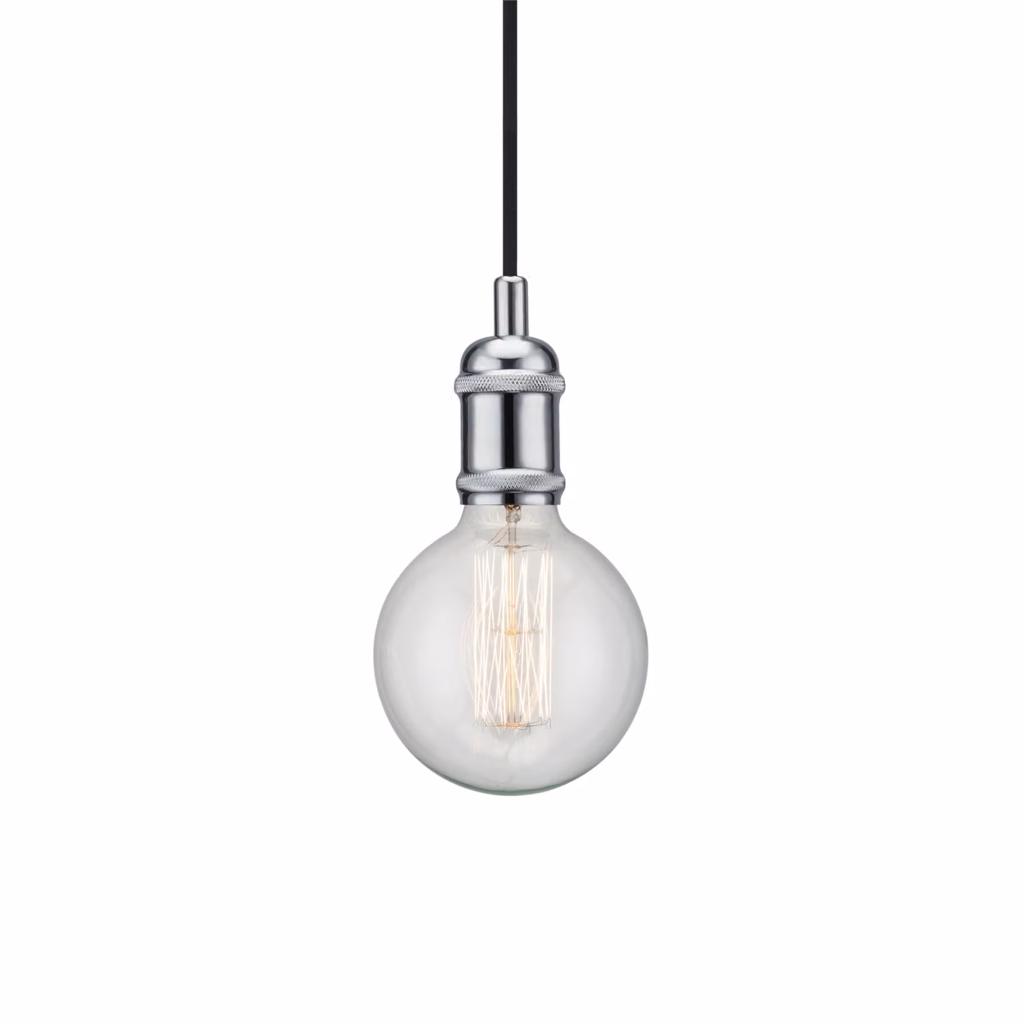 Nordlux lampada a sospensione Avra, cromo, IP20, 84800033