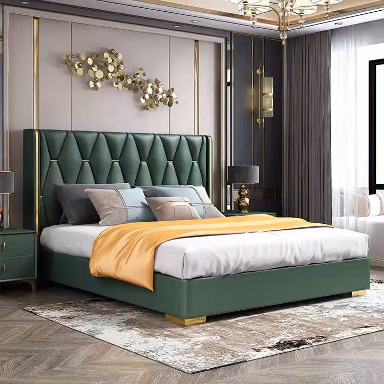 Modern Betten Luxus Schlaf Zimmer Italien Bett Design Luxus Doppel Hotel