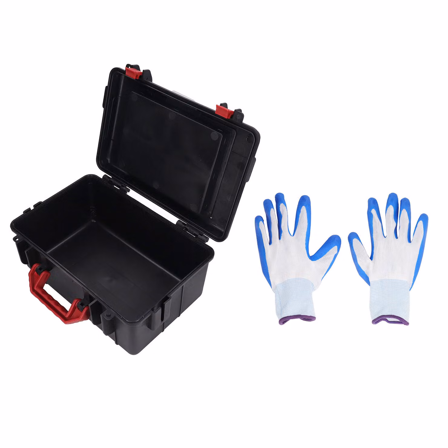 Cassetta degli attrezzi di stoccaggio, cassetta degli attrezzi dell'hardware, cassetta degli attrezzi multifunzionale, cassetta degli attrezzi di plastica, cassetta delle parti portatile, cassetta di stoccaggio dell'elettricista