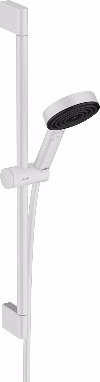 hansgrohe Pulsify Select S set de douche 105, EcoSmart, 3jet Relaxation, barre de douche 650mm incluse, 24161700, 24161700